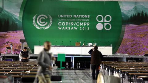 Vorbereitungen zur UN-Klimakonferenz 2013 in Warschau