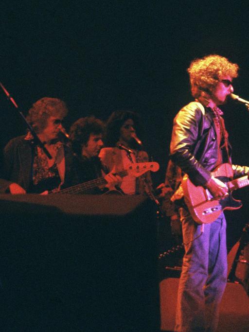 Der US-amerikanische Liedermacher Bob Dylan (Aufnahme vom 01.07.1978 in Nürnberg).