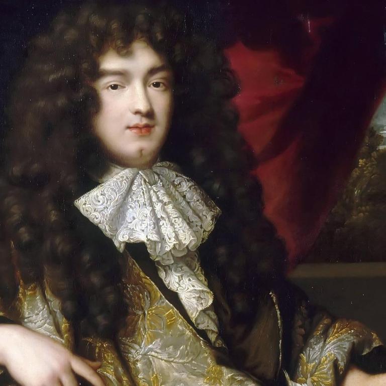 Porträt von Jean-Baptiste Colbert, Marquis de Seignelay (1651-1690). Der Künstler ist  Jean-Marc Nattier (1685-1766)
