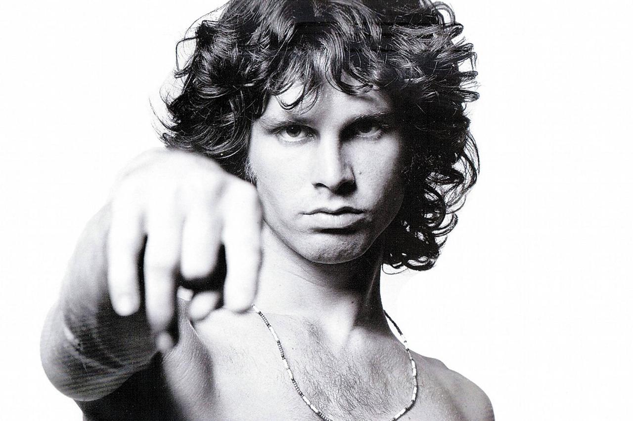 Aufnahme von Jim Morrison.