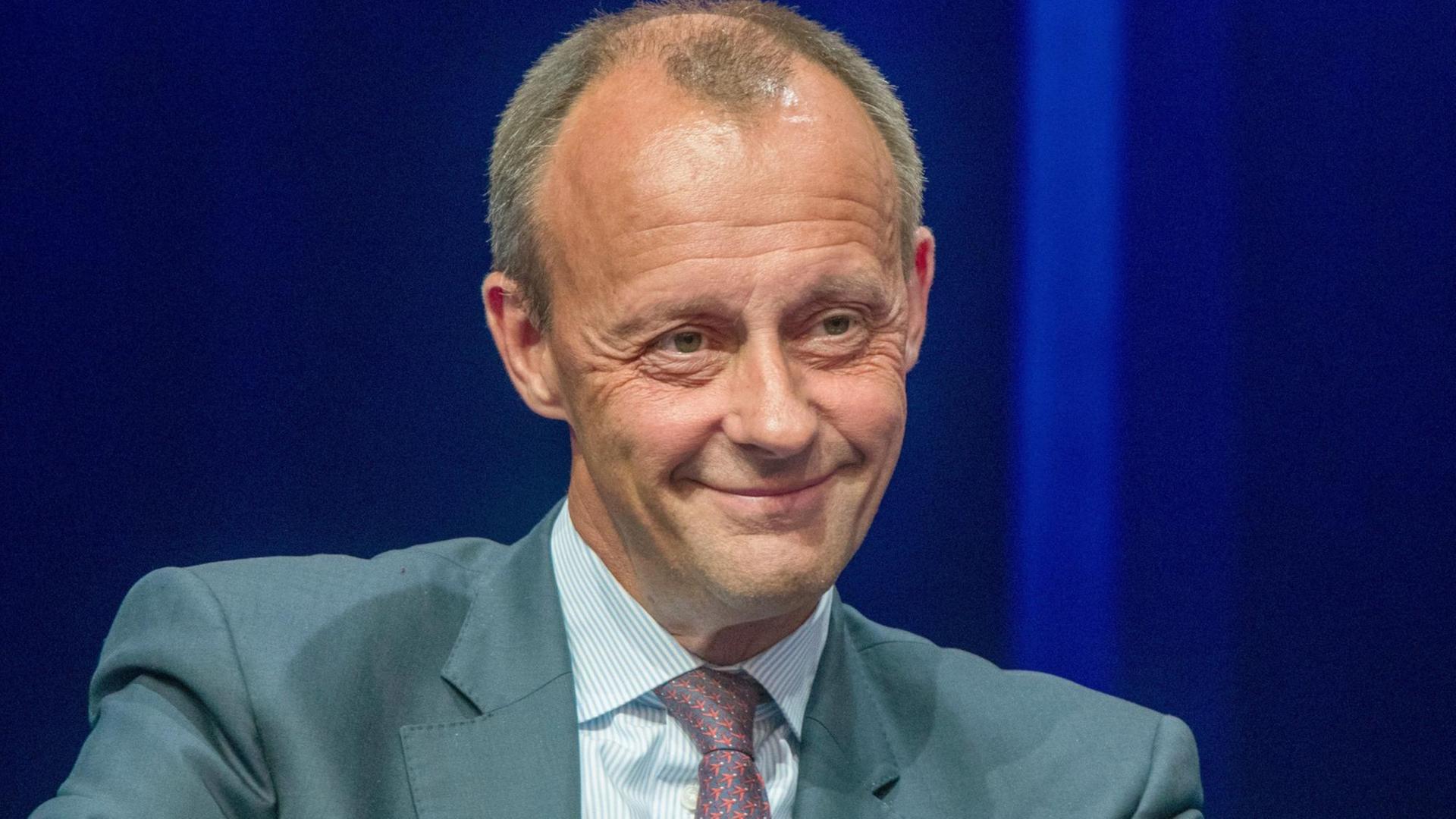 Friedrich Merz (CDU), Vorsitzender des Vereins Atlantik-Brücke, beim Wirtschaftstag 2018 des CDU-Wirtschaftsrats