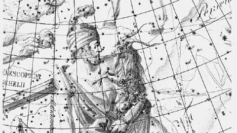 Der Fuhrmann in einer historischen Darstellung