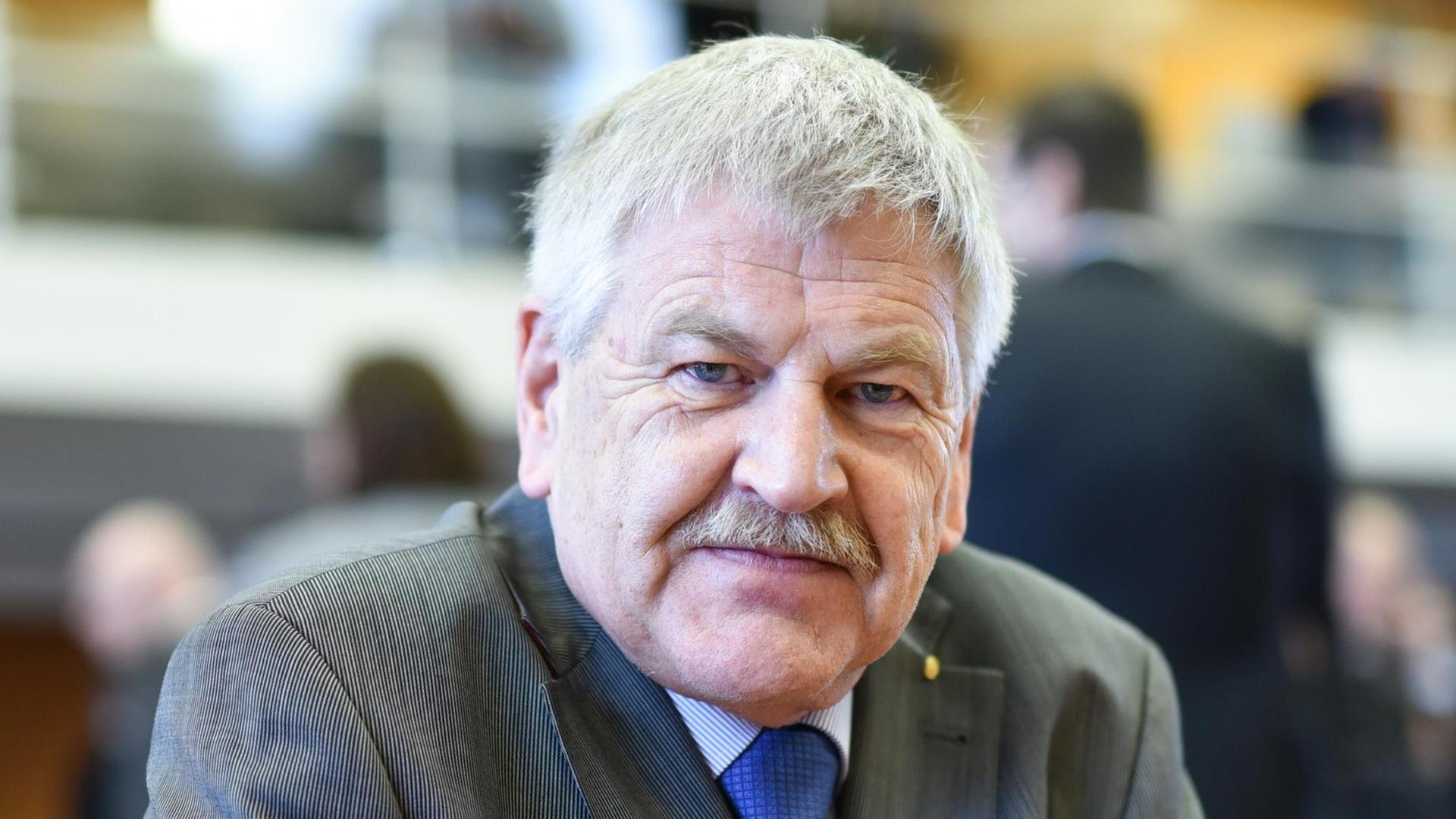 Das Foto zeigt den NPD-Politiker Udo Voigt im Jahr 2016.
