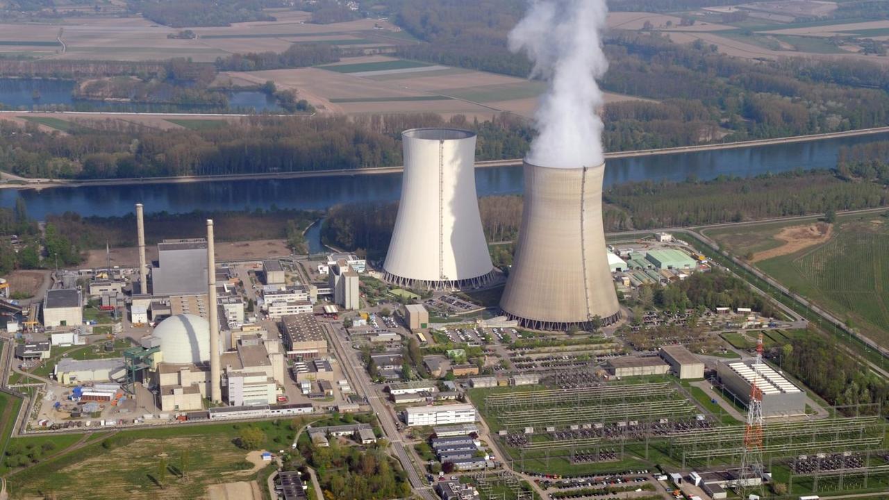 Das Kernkraftwerk Philippsburg im Jahre 2011