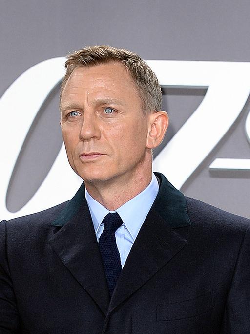 Schauspieler Daniel Craig auf der Deutschlandpremiere des neuen James-Bond-Films "Spectre".