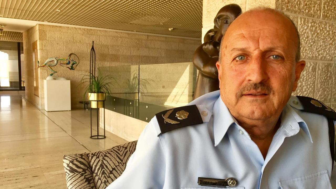 Jamal Hakroosh ist arabischer Israeli und bei der israelischen Polizei.