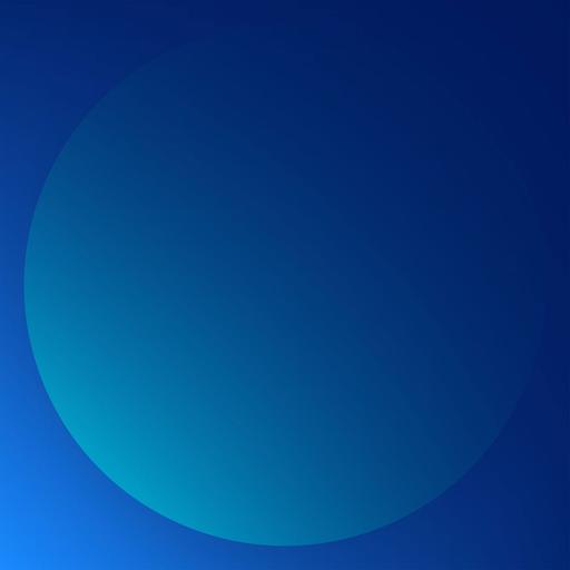 Das Logo der Informationen am Abend. Das Bild zeigt einen stilisierten aufgehenden Mond vor einem dunkelblauen Hintergrund.