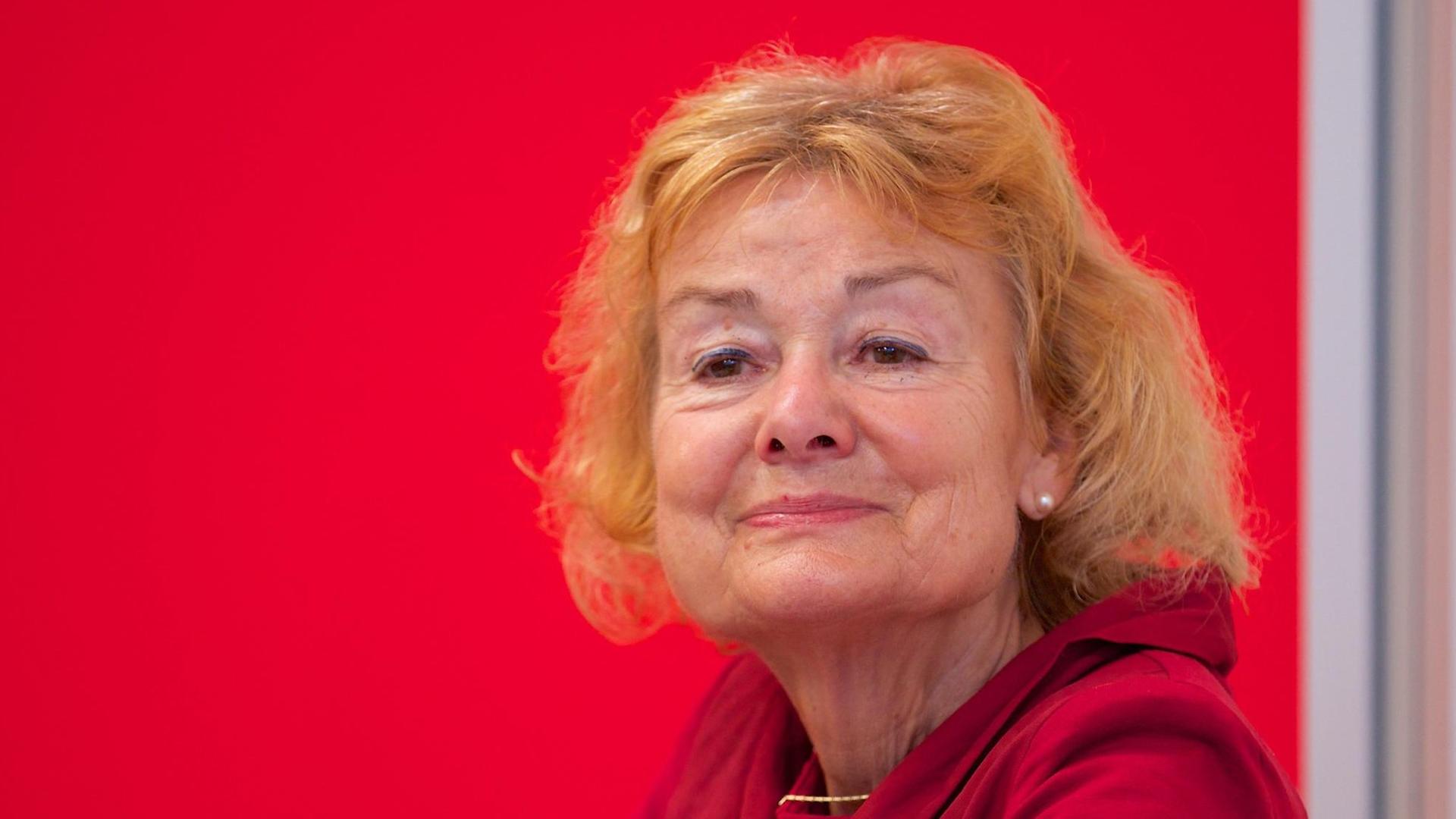 Ursula Engelen-Kefer, deutsche Funtionaerin, von 1990 bis 2006 stellvertretende Vorsitzende des Deutschen Gewerkschaftsbunds.