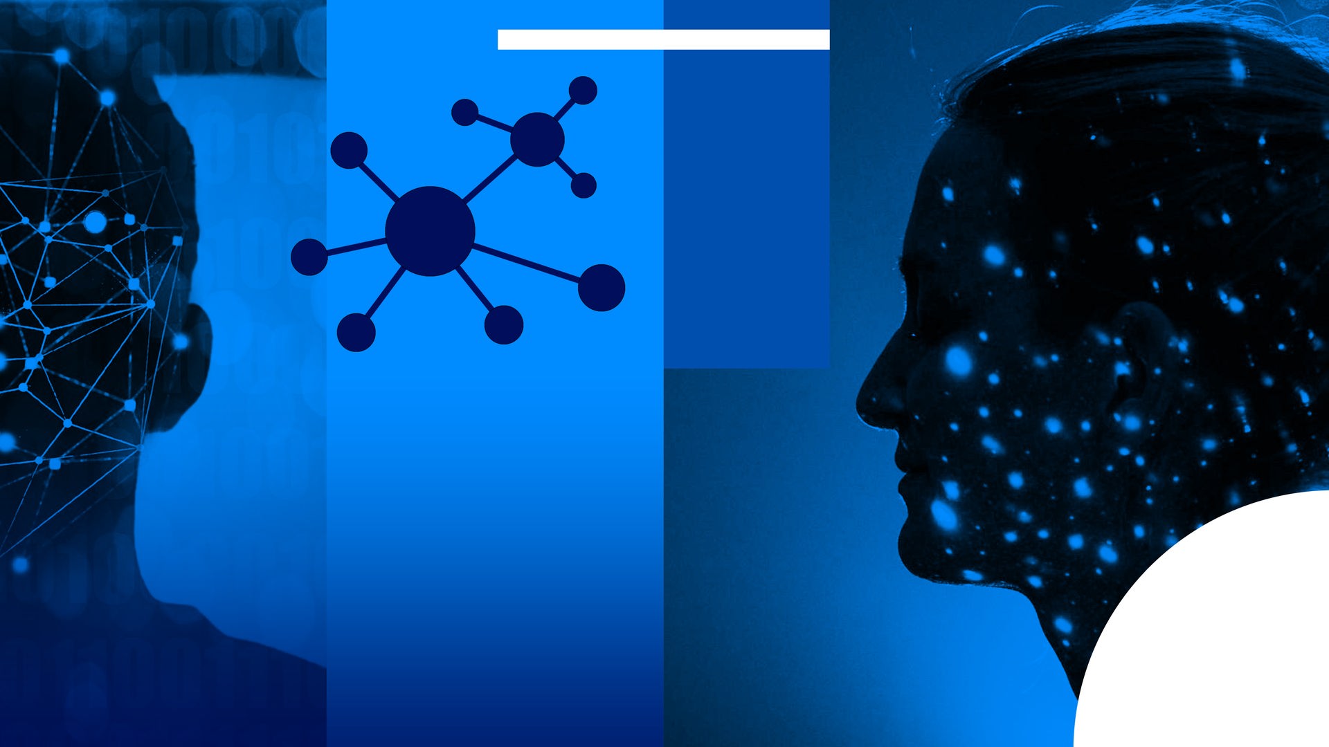 Schatten von Menschen im Profil Schatten von Menschen im Profil