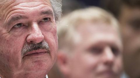 Luxemburgs Außenminister Jean Asselborn bei einer Veranstaltung im Willy-Brandt-Haus in Berlin.