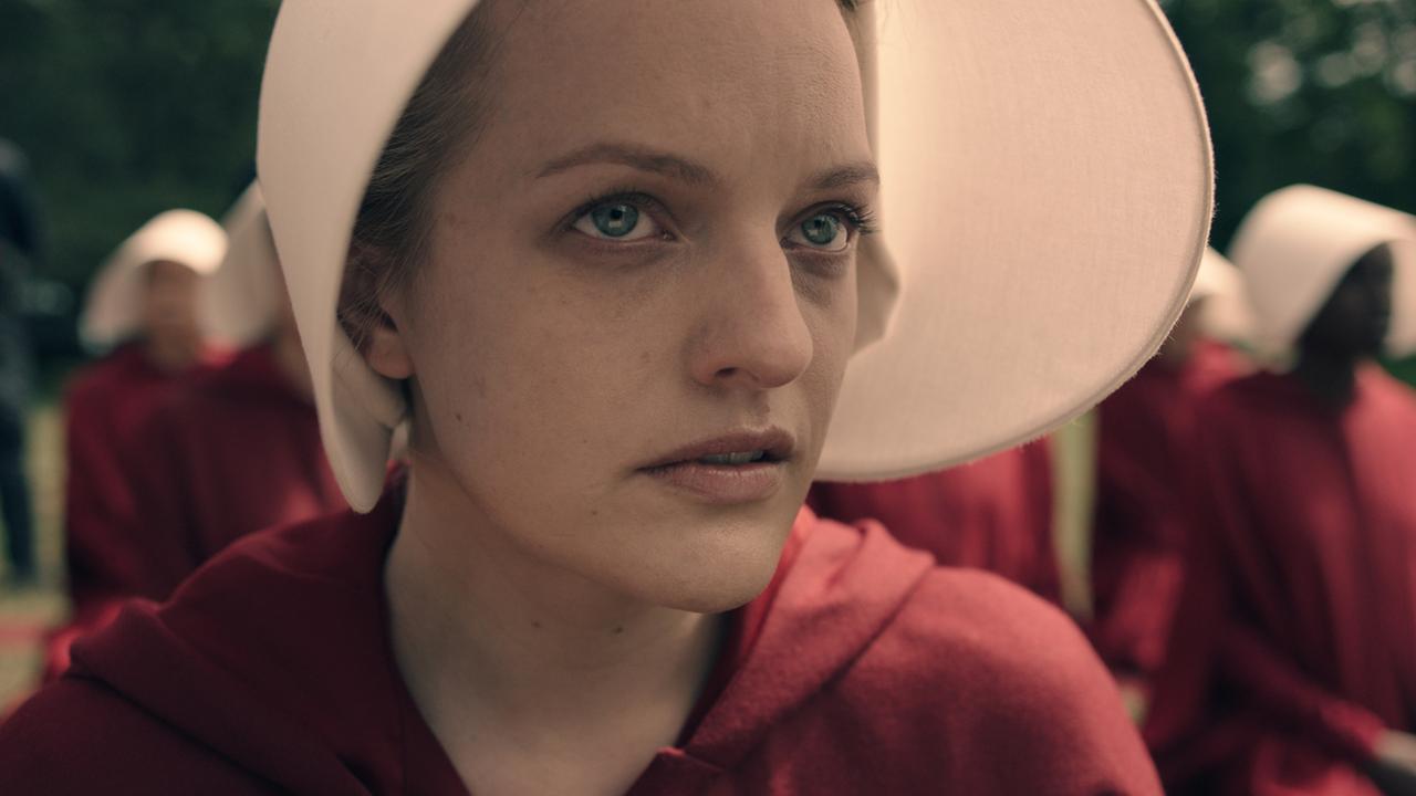 Elisabeth Moss als Desfred in "The Handmaid's Tale".