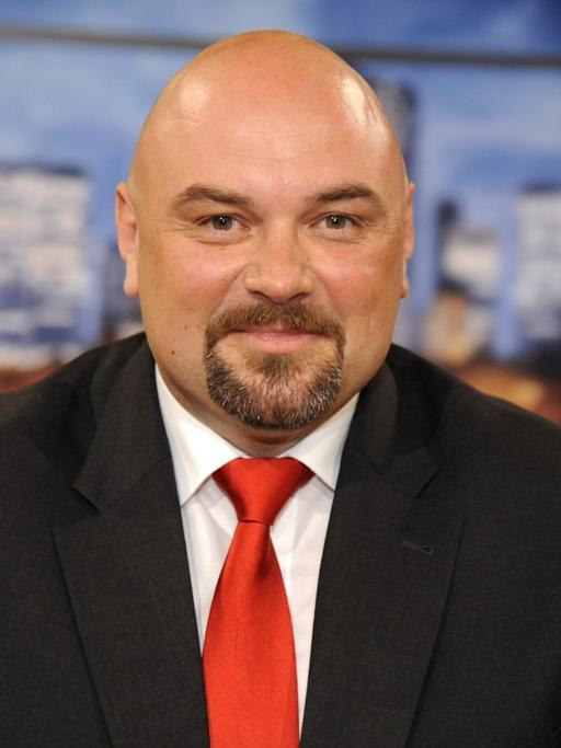 Der Kriminalbeamte André Schulz, Bundesvorsitzender des Bundes Deutscher Kriminalbeamter (BDK).