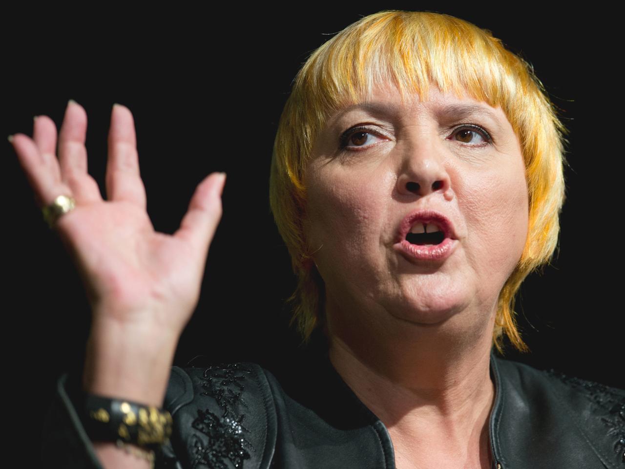 Claudia Roth, Vizepräsidentin des Deutschen Bundestages sowie Mitglied des Vorstandes der Deutschen Parlamentarischen Gesellschaft.