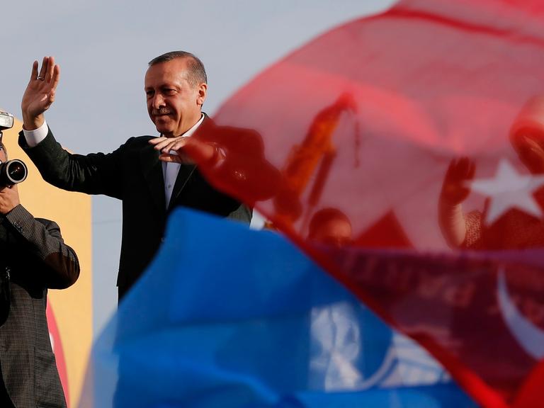 Der türkische Ministerpräsident Recep Tayyip Erdogan