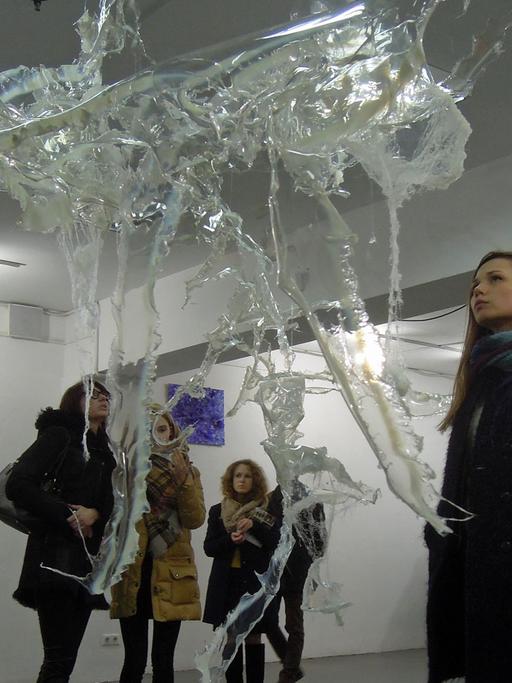 Ausstellung in der Galerie "Y" in Minsk.
