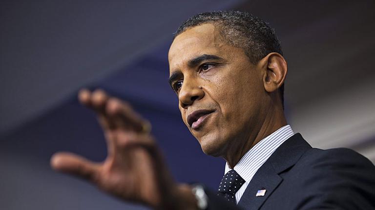 Verschärft den Ton gegenüber Syrien: US-Präsident Barack Obama