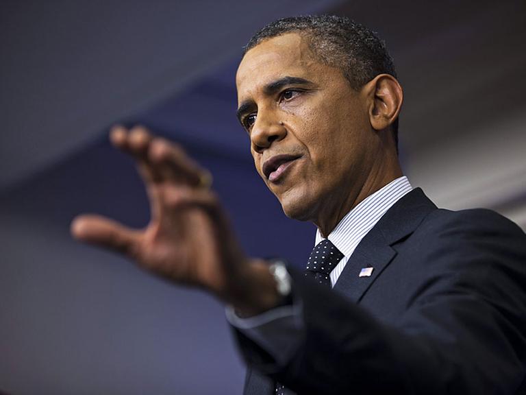 Verschärft den Ton gegenüber Syrien: US-Präsident Barack Obama