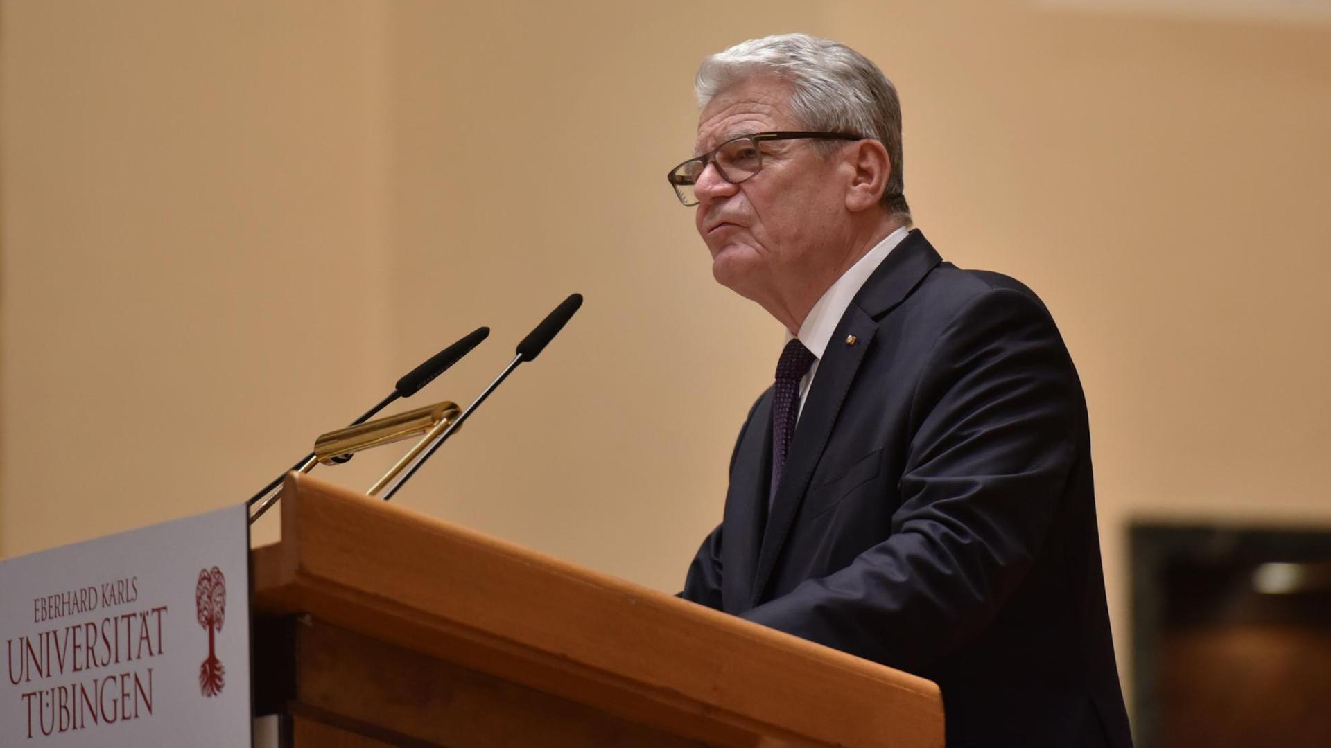 Porträtfoto von Joachim Gauck.