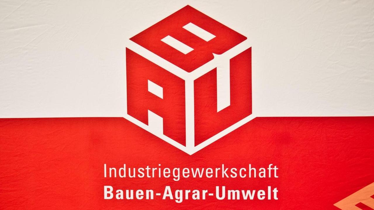 Das Logo der IG Bauen-Agrar-Umwelt (IG BAU)