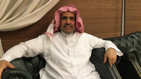 Der Generalsekretär der Islamischen Weltliga Mohammed Al-Issa