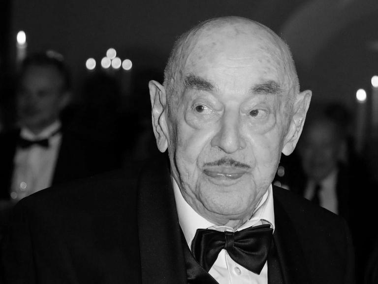 Artur Brauner bei einer Gala in Berlin anlässlich des 70-jährigen Bestehens von Brauners Filmfirma CCC am 23.09.2016