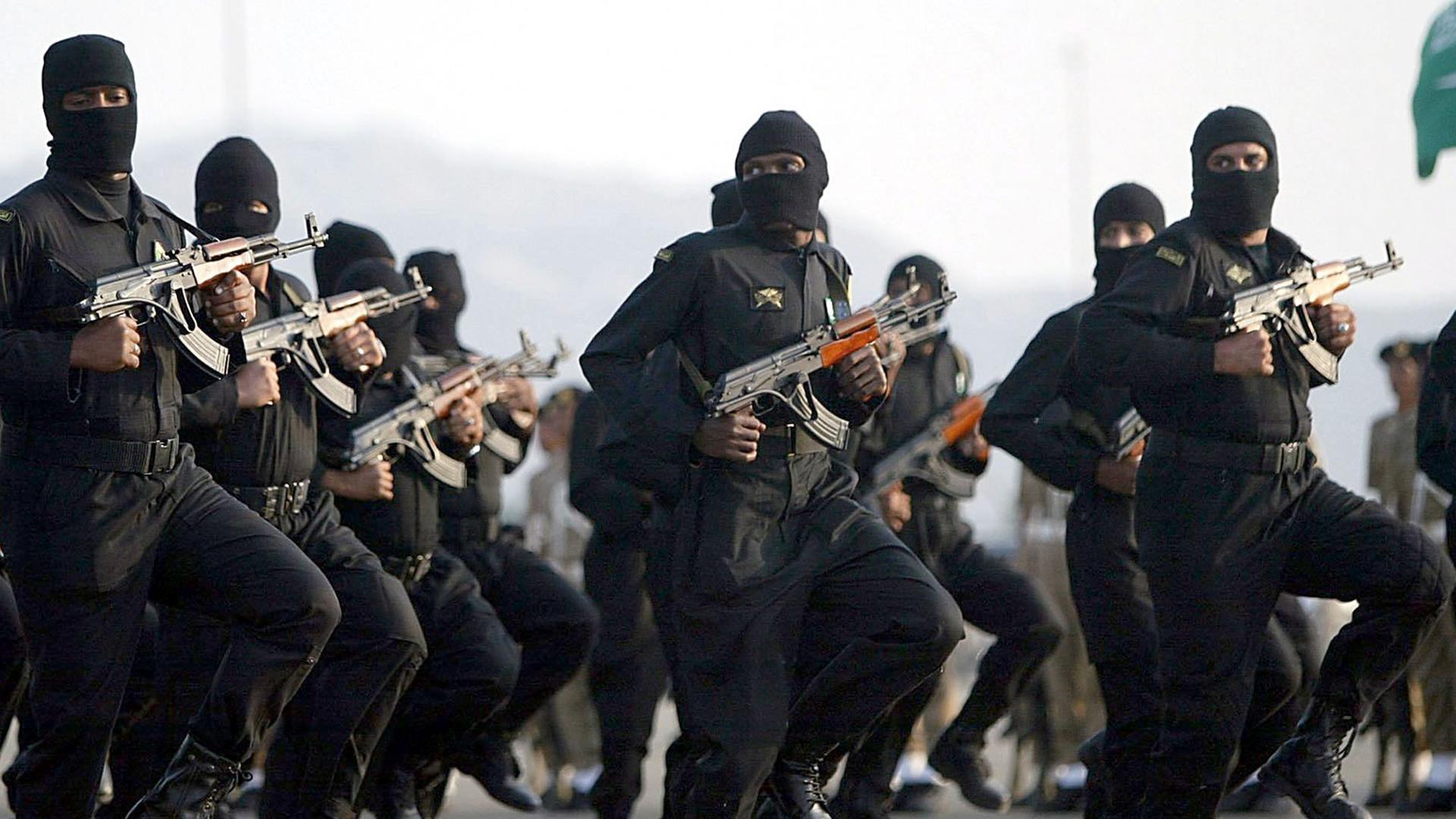 Spezialkräfte des saudi-arabischen Militärs