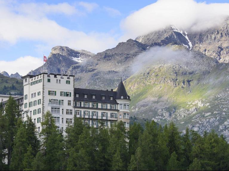 Hotel Waldhaus in Sils (Schweiz).