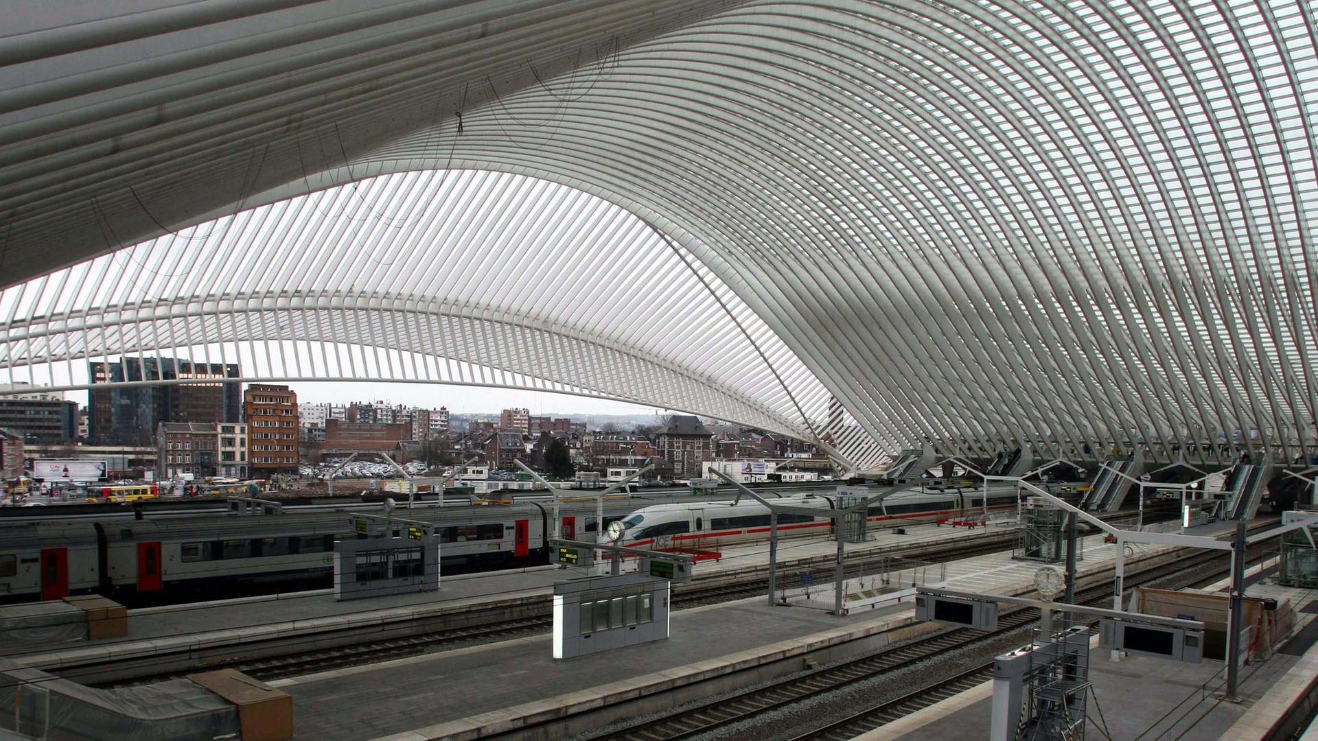 Neuer Stolz der Stadt: Lüttichs futuristischer Bahnhof Guillemins