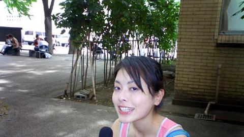 Keiko Horino studiert an der Uni Keio
