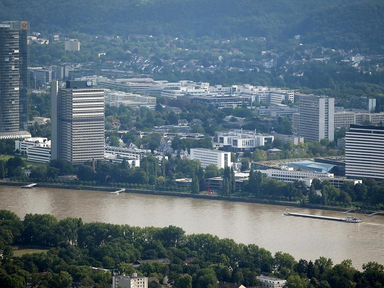 Das ehemalige Regierungsviertel in Bonn.