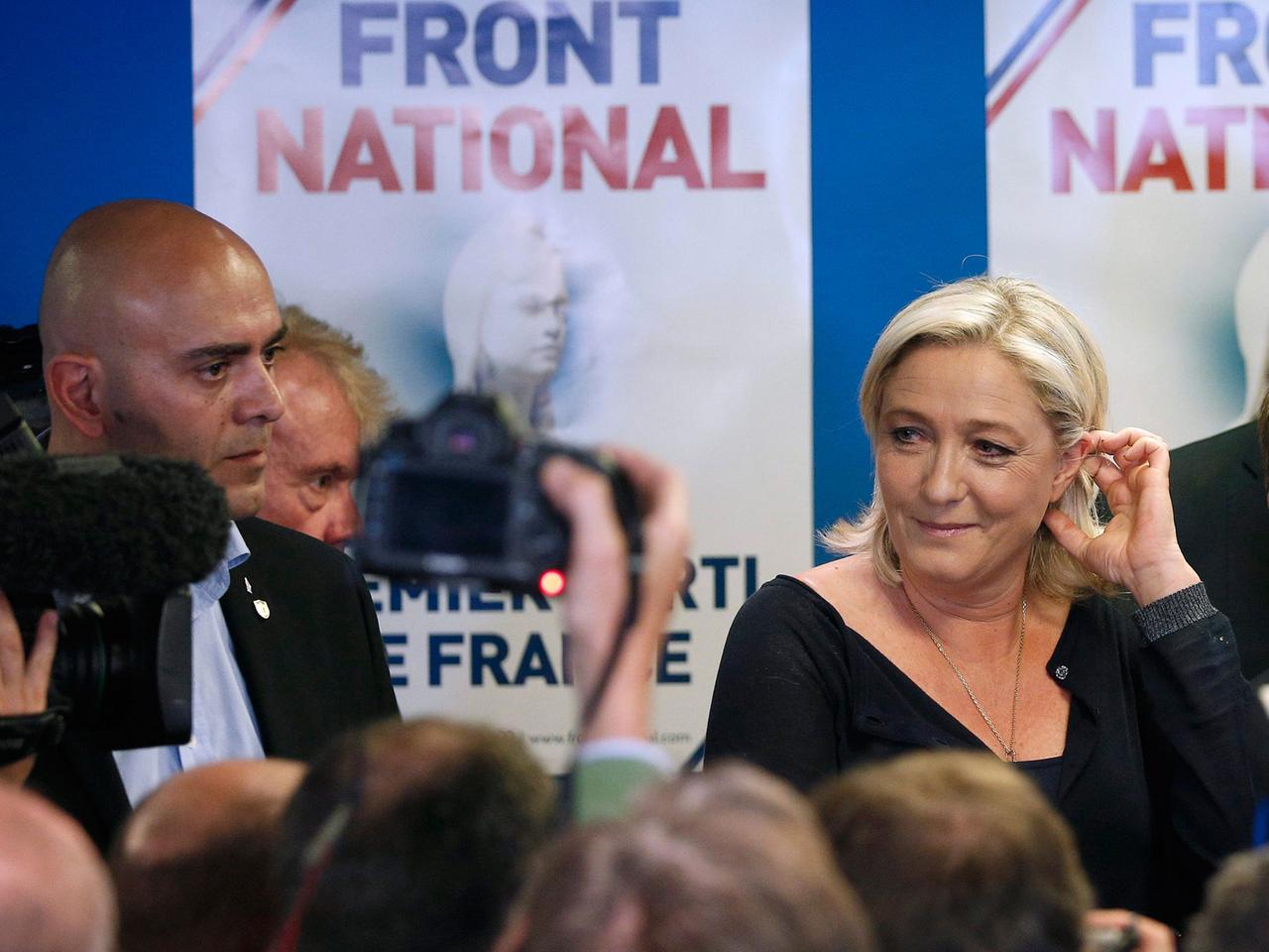Marine Le Pen, Parteivorsitzende der französischen rechtspopulistischen Front National