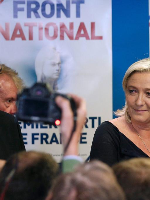 Marine Le Pen, Parteivorsitzende der französischen rechtspopulistischen Front National