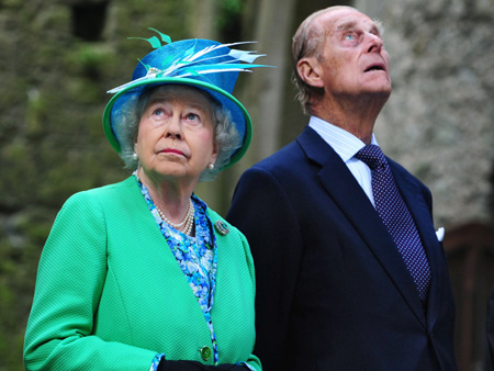 Königin Elisabeth II. und Prinz Philip in Irland