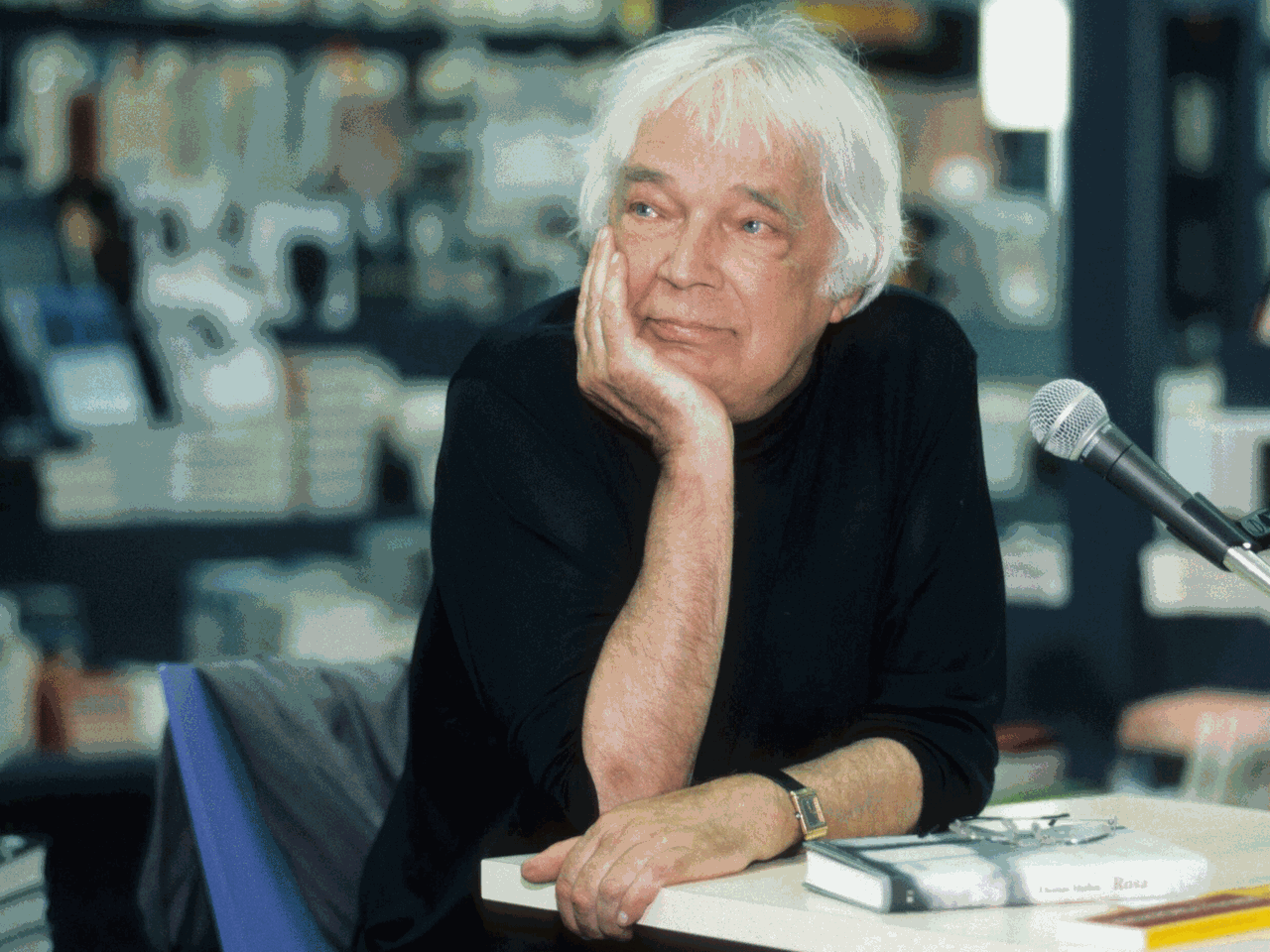 Der Autor Thomas Harlan im Jahr 2000
