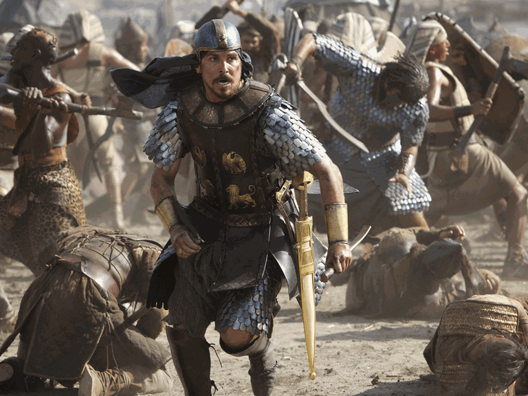 Christian Bale als Moses in Ridley Scotts Bibel-Epos "Exodus"