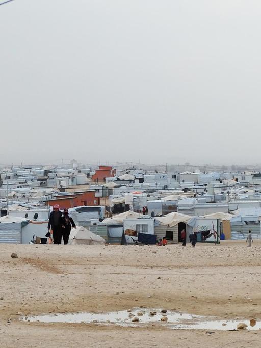 Das Fluechtlingscamp Zaatari