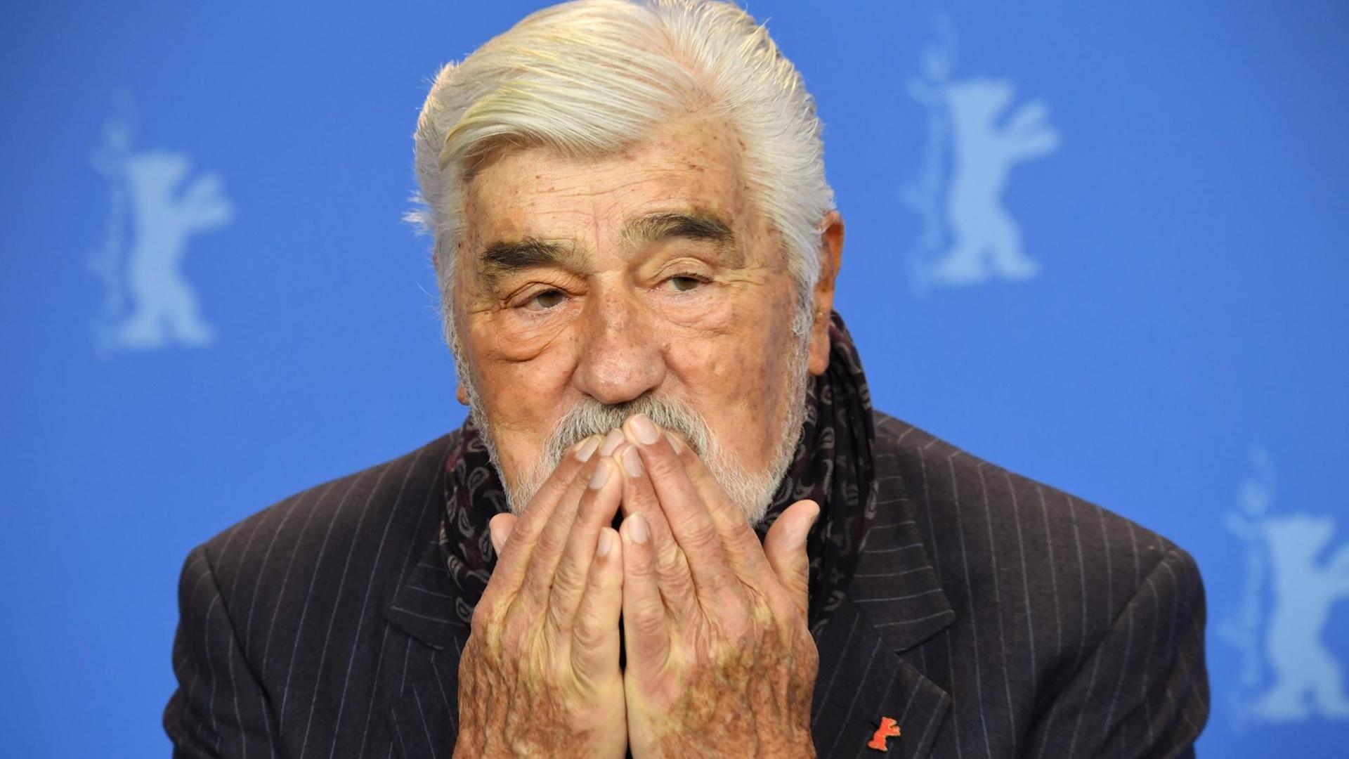 Der Schauspieler Mario Adorf Der Schauspieler Mario Adorf