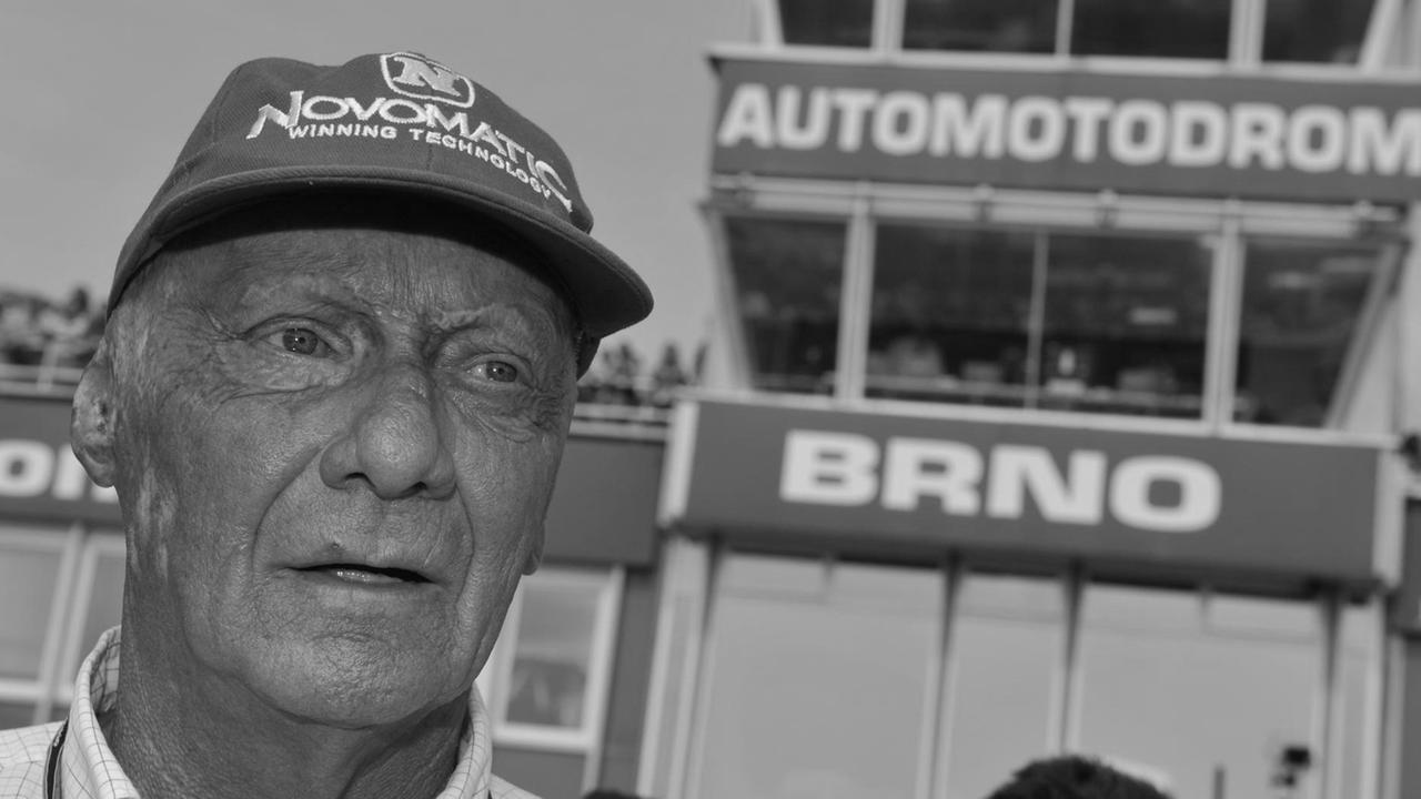Niki Lauda beim Großen Preis von Tschechien am 16.08.2015 in Brno