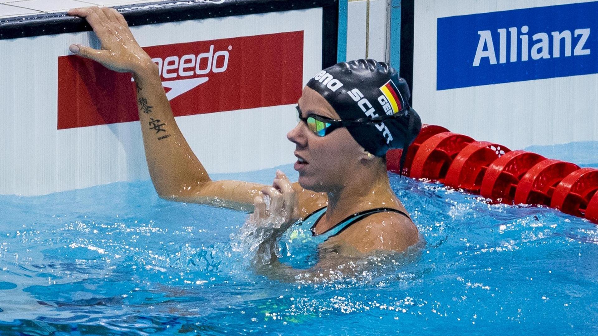 Verena Schott (SC Potsdam) bei der Para-Schwimm-WM 2019 in London.