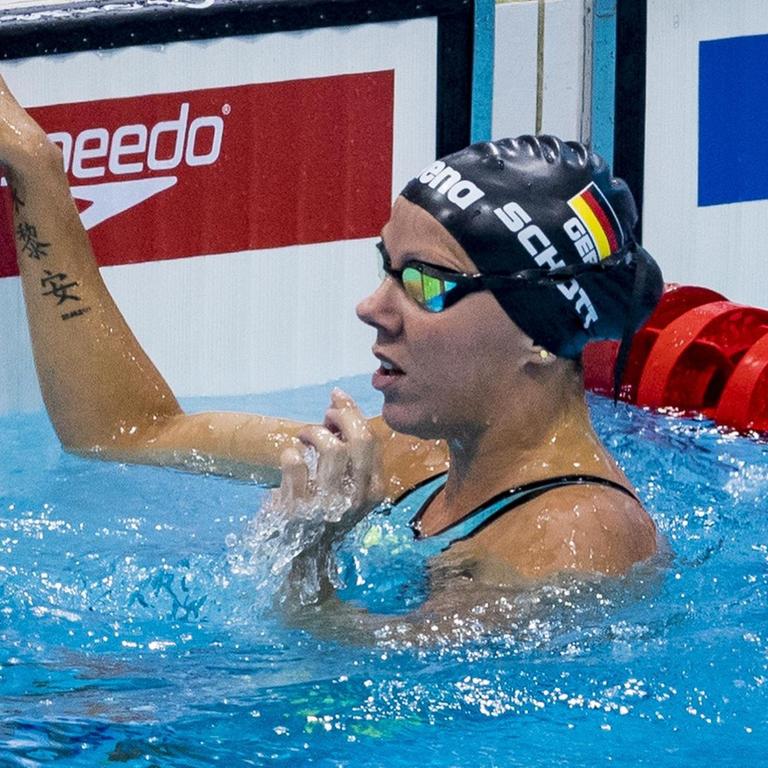 Verena Schott (SC Potsdam) bei der Para-Schwimm-WM 2019 in London.