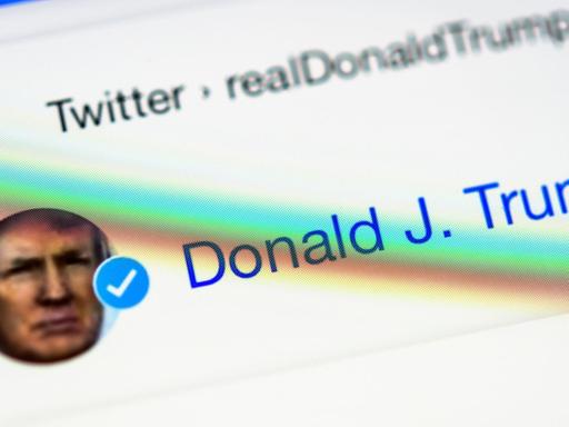 Die offizielle Twitter-Seite des US-Präsidenten