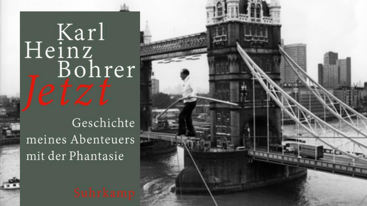 Ein Hochseilartist überquert am 22. November 1976 die Themse in London. Der Essayist Karlheinz Bohrer arbeitete ab 1975 als Kulturkorrespondent der FAZ in London.