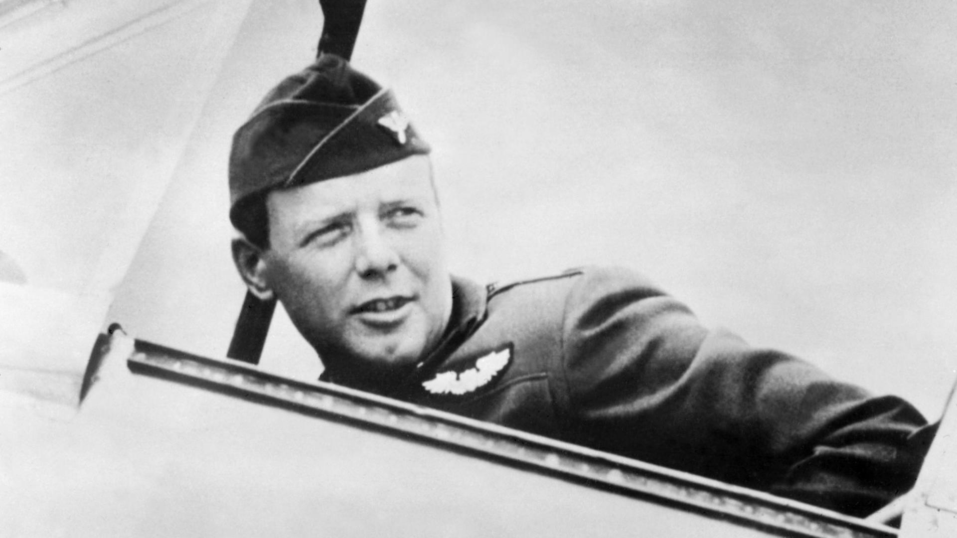 Der Atlantiküberquerer Charles Lindbergh