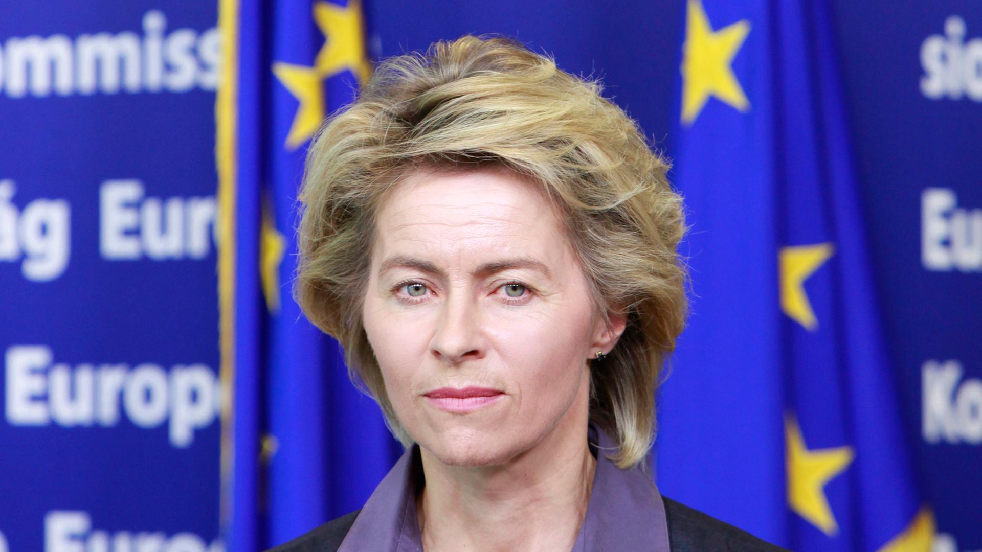 Verteidigungsministerin Ursula von der Leyen in Brüssel