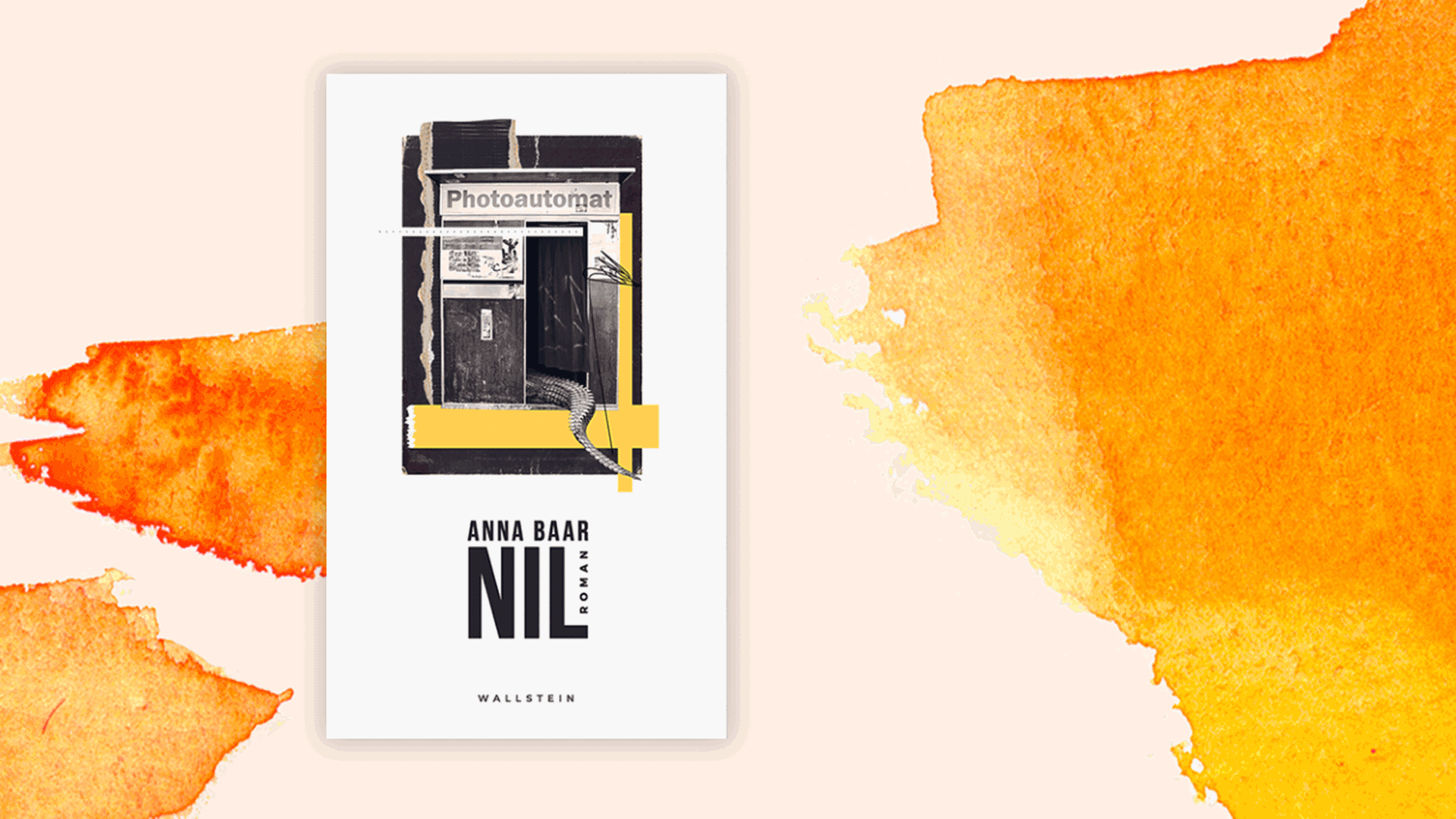 Cover des Romans "Nil" von Anna Baar.