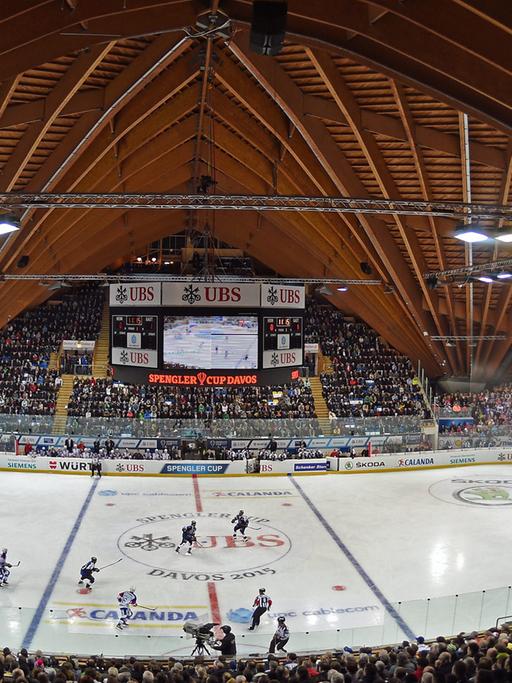 Die Arena des HC Davos