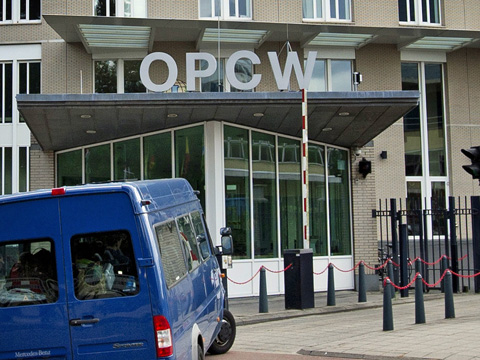 Die OPCW-Zentrale in Den Haag Die OPCW-Zentrale in Den Haag