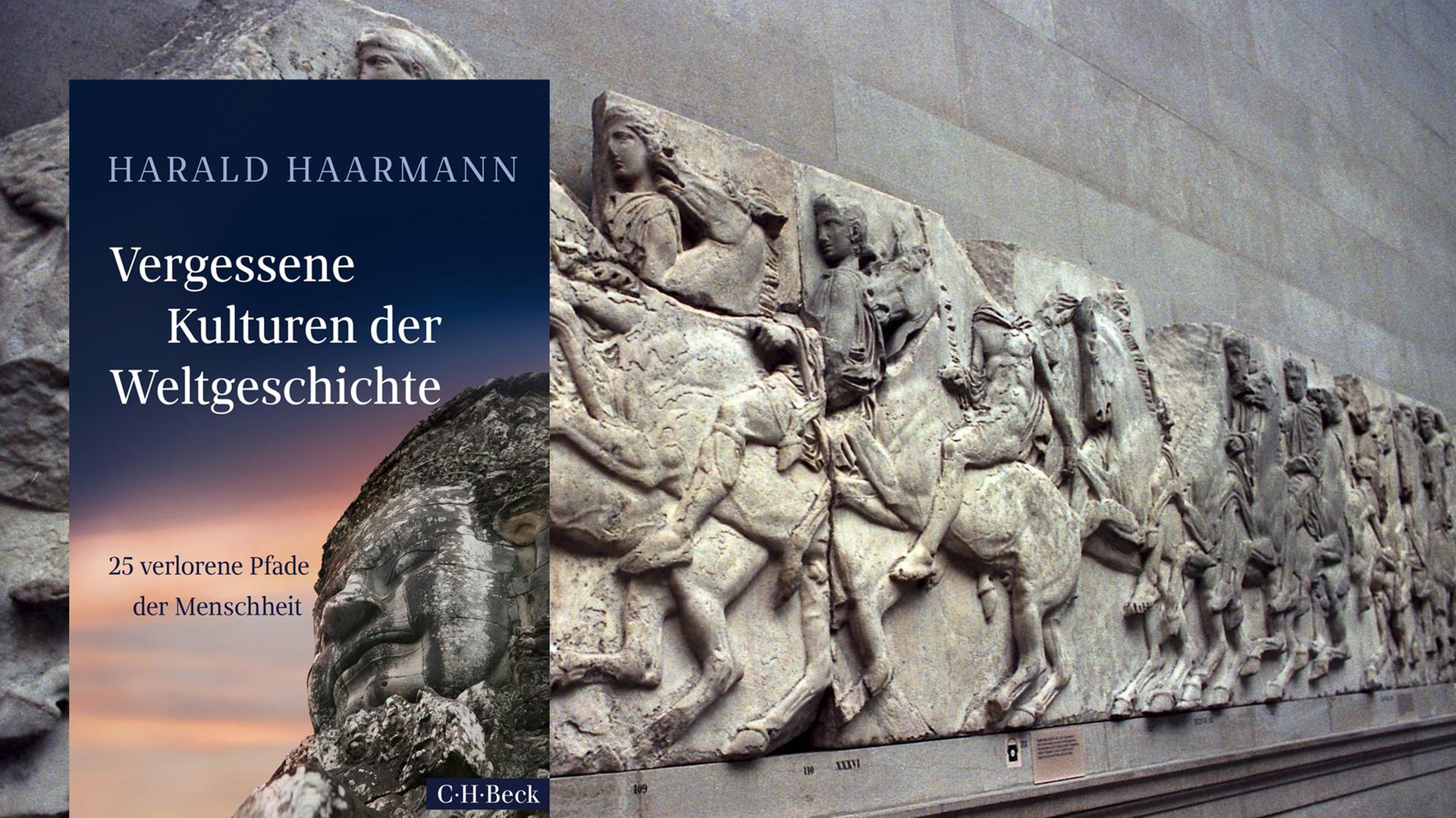 Cover von Harald Haarmanns Sachbuch "Vergessene Kulturen der Weltgeschichte".