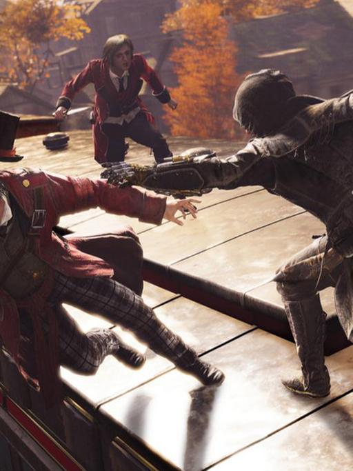 Szene aus dem Computerspiel "Assassin's Creed Syndicate".