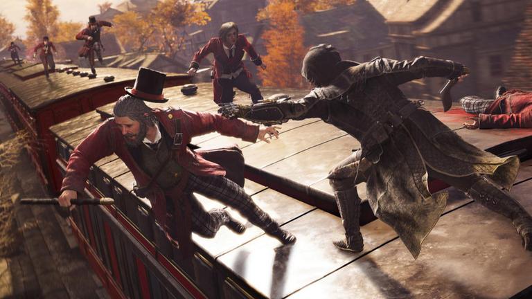 Szene aus dem Computerspiel "Assassin's Creed Syndicate".